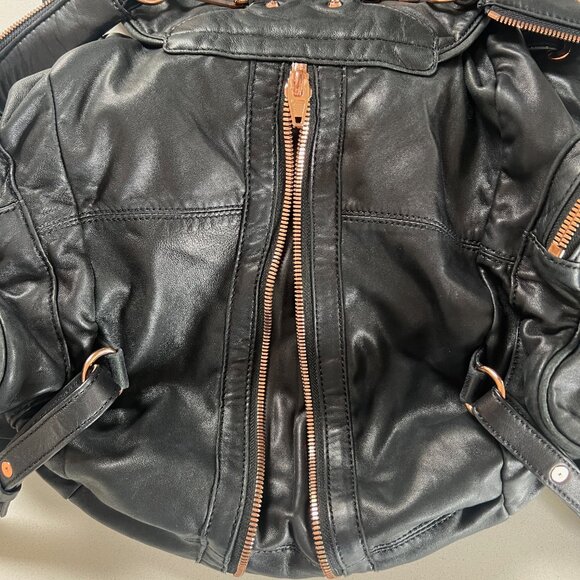 ALEXANDER WANG MARTI BACKPACK, ROSE GOLD HARDWARE main image 12